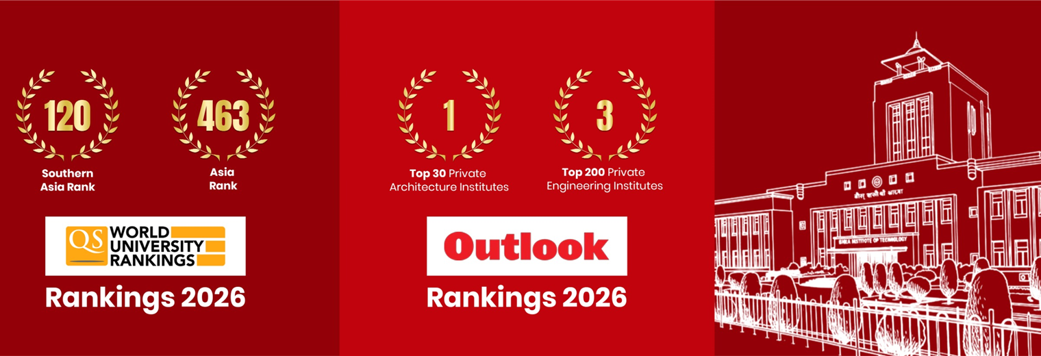 比尔拉理工学院Outlook QS 2026排名展示
